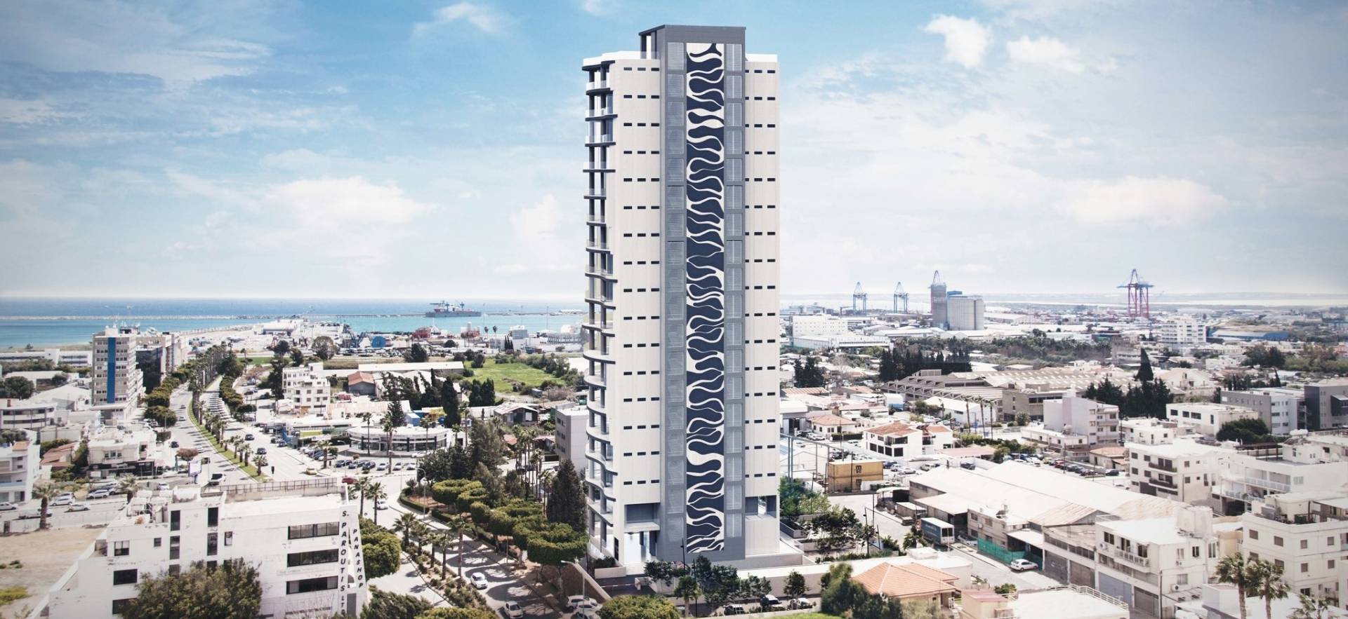 Лимассол украсит новый коммерческий небоскреб Portgate Tower