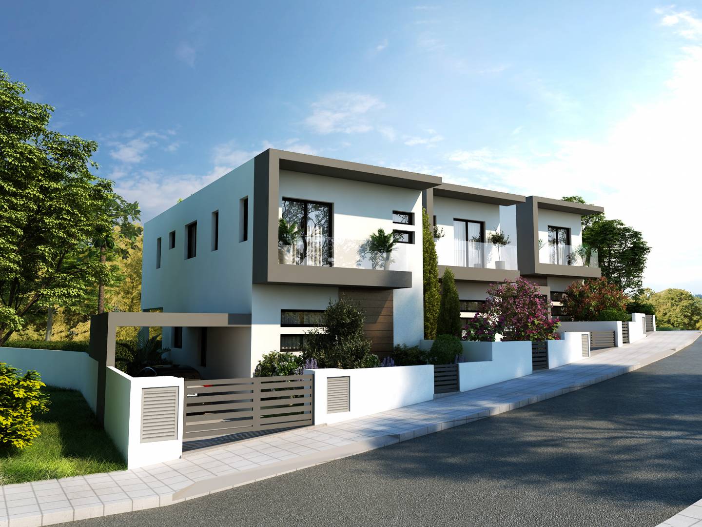 Three Houses in Oroklini