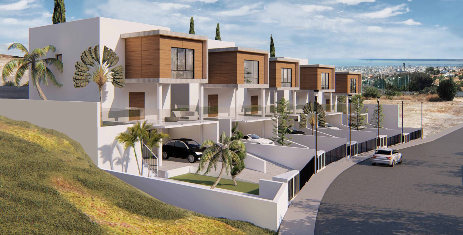 Agios Athanasios villas