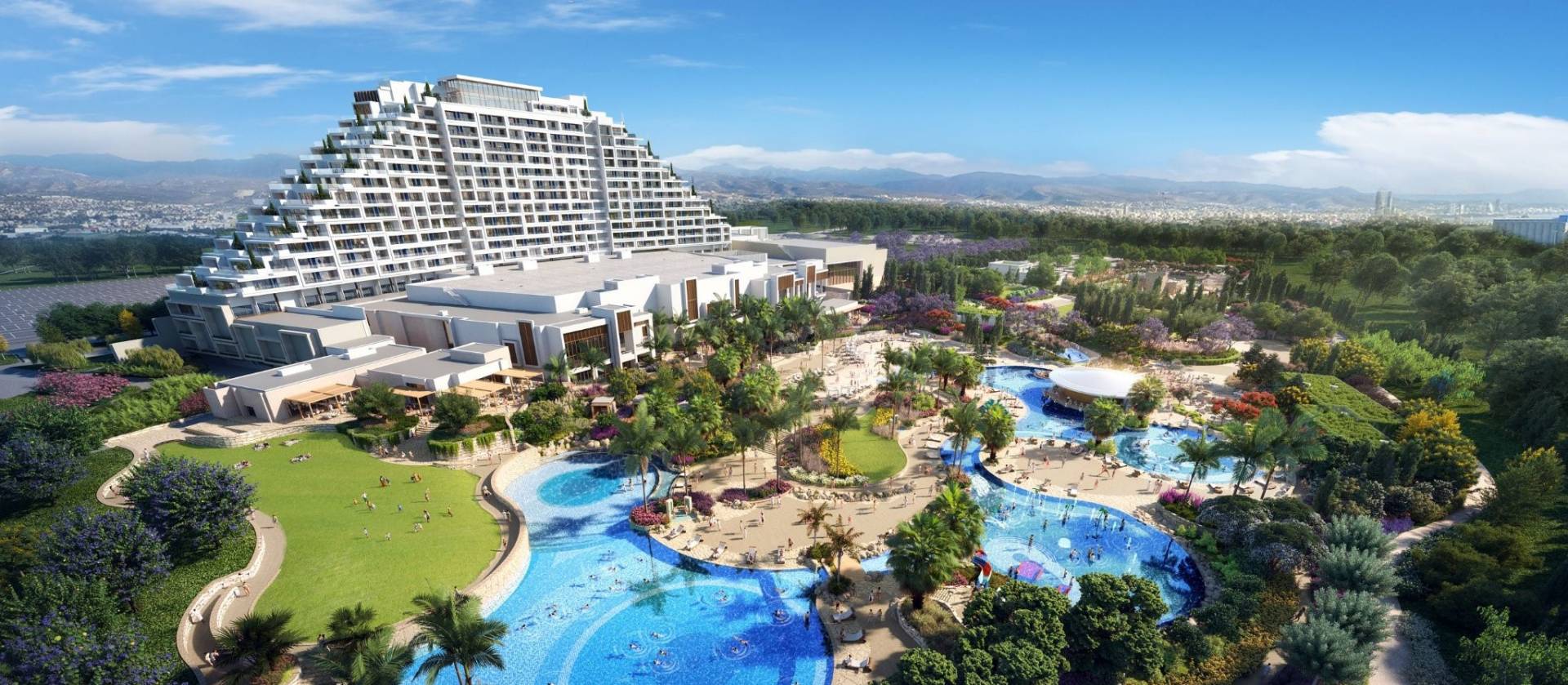 В Лимассоле завершаются работы над грандиозным проектом City of Dreams Mediterranean