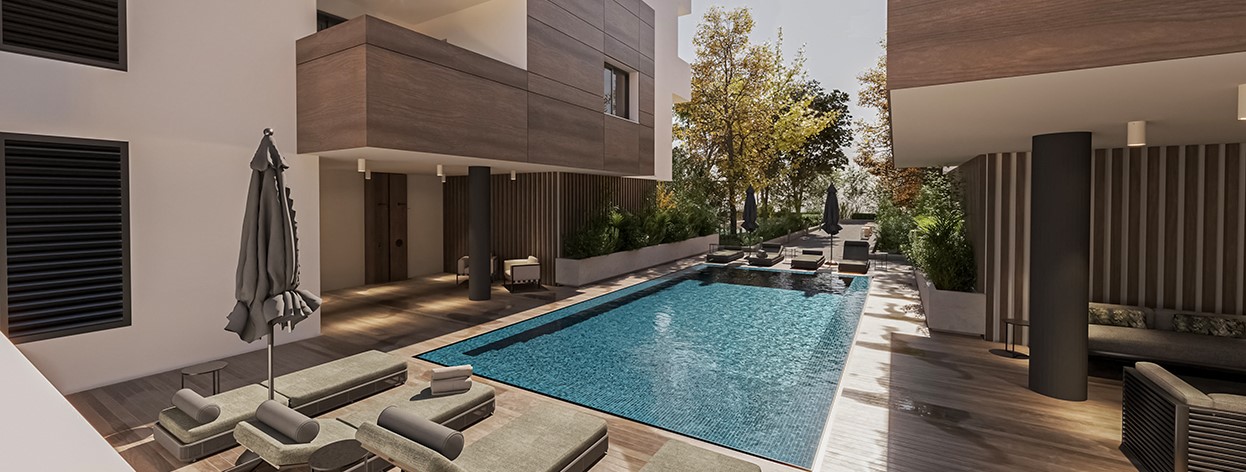 Aqua Residence: Modern Residential Complex with Unique Design