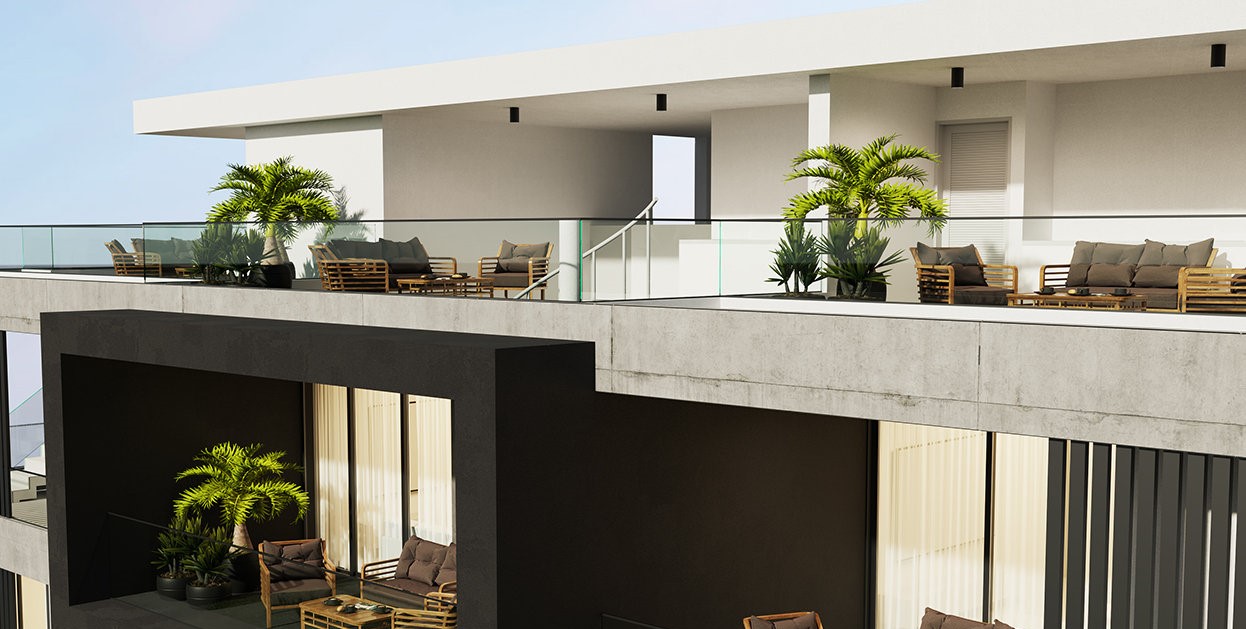 Infinity Gardens project in Nicosia is entering the final stages