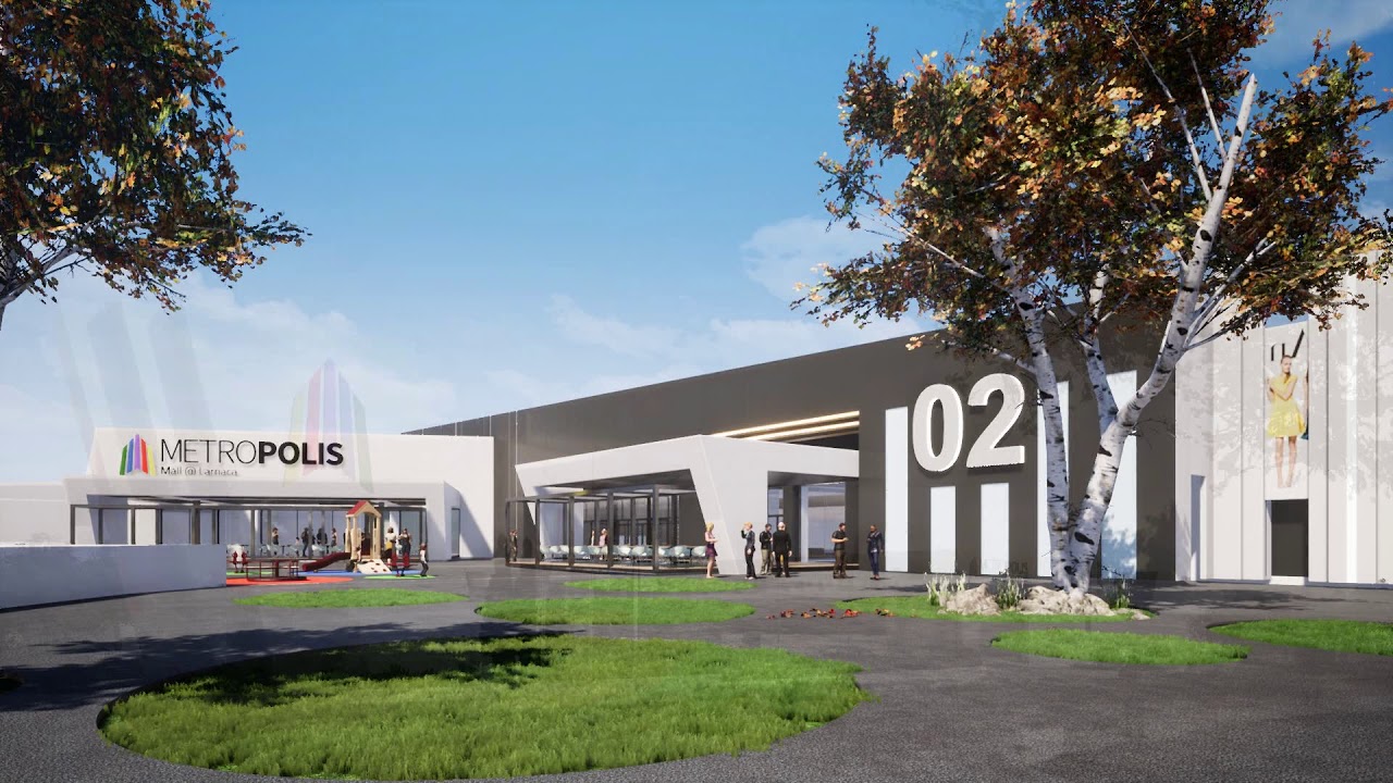 Открытие Metropolis Mall в Ларнаке переносится на февраль 2021 года